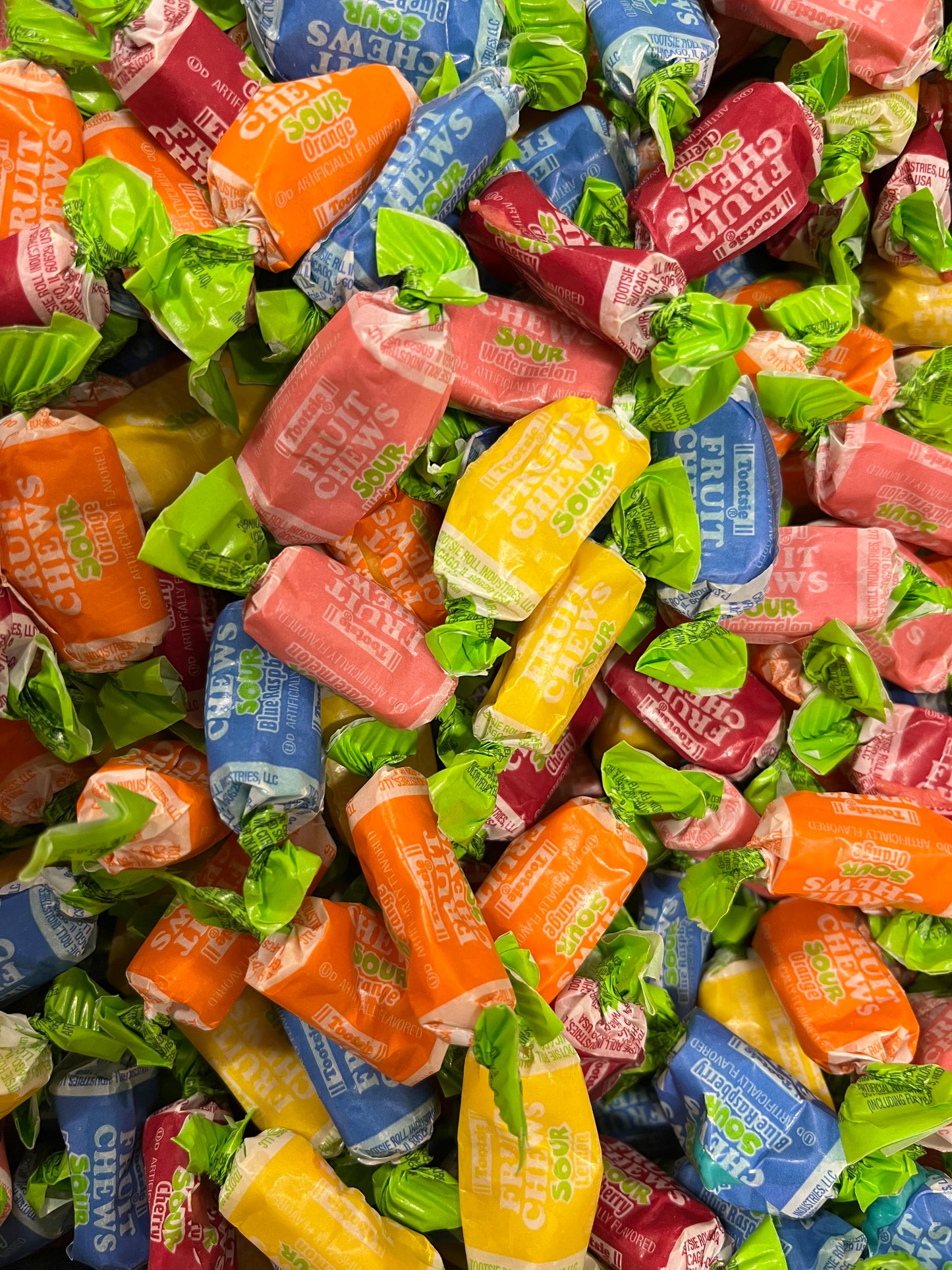 Sour Fruit Chews Tootsie