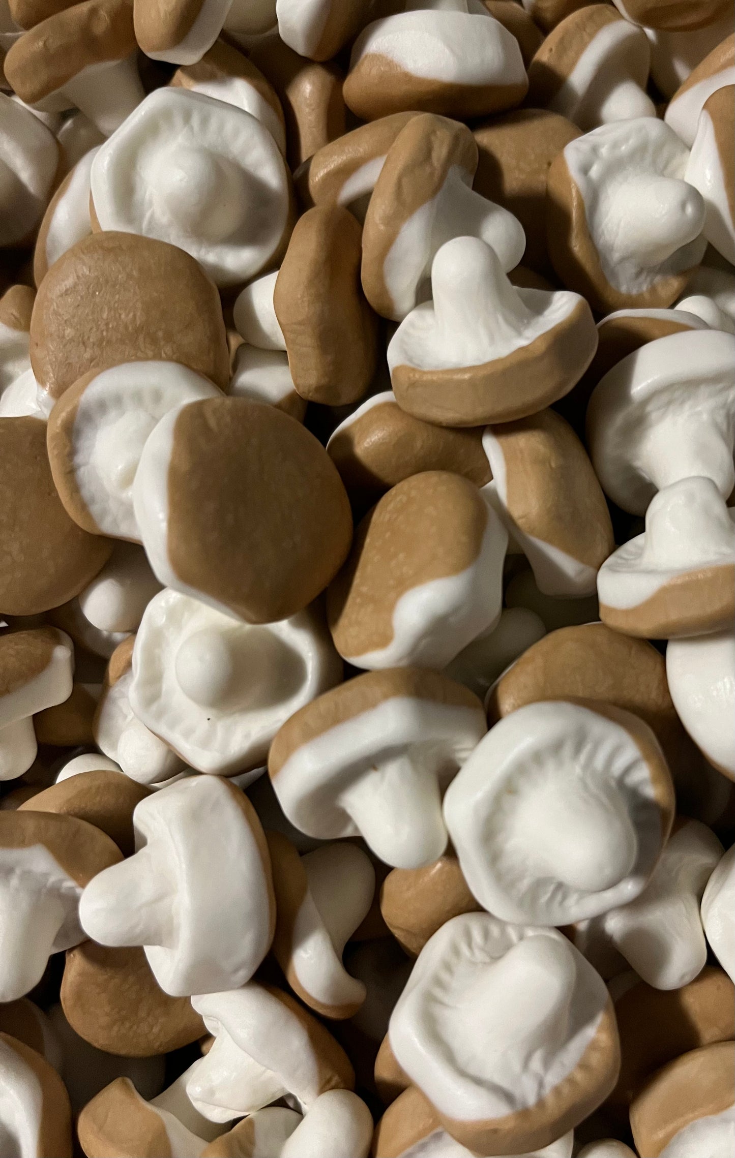 Swedish Foam Caramel Mushrooms