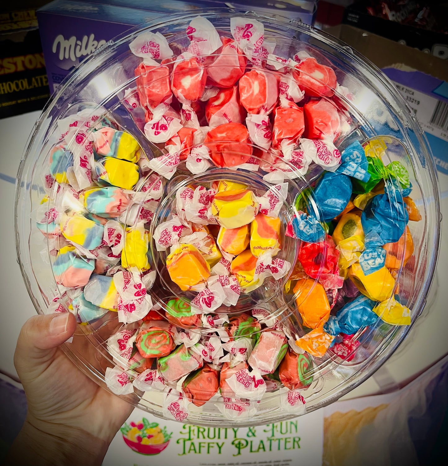 Candy Platter Fruity And Fun Taffy