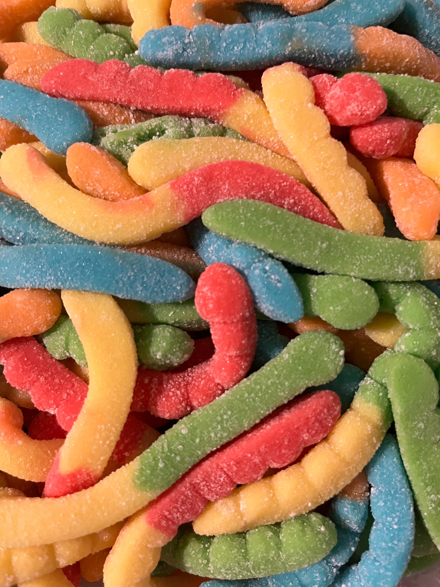 Sour Large Neon Worms