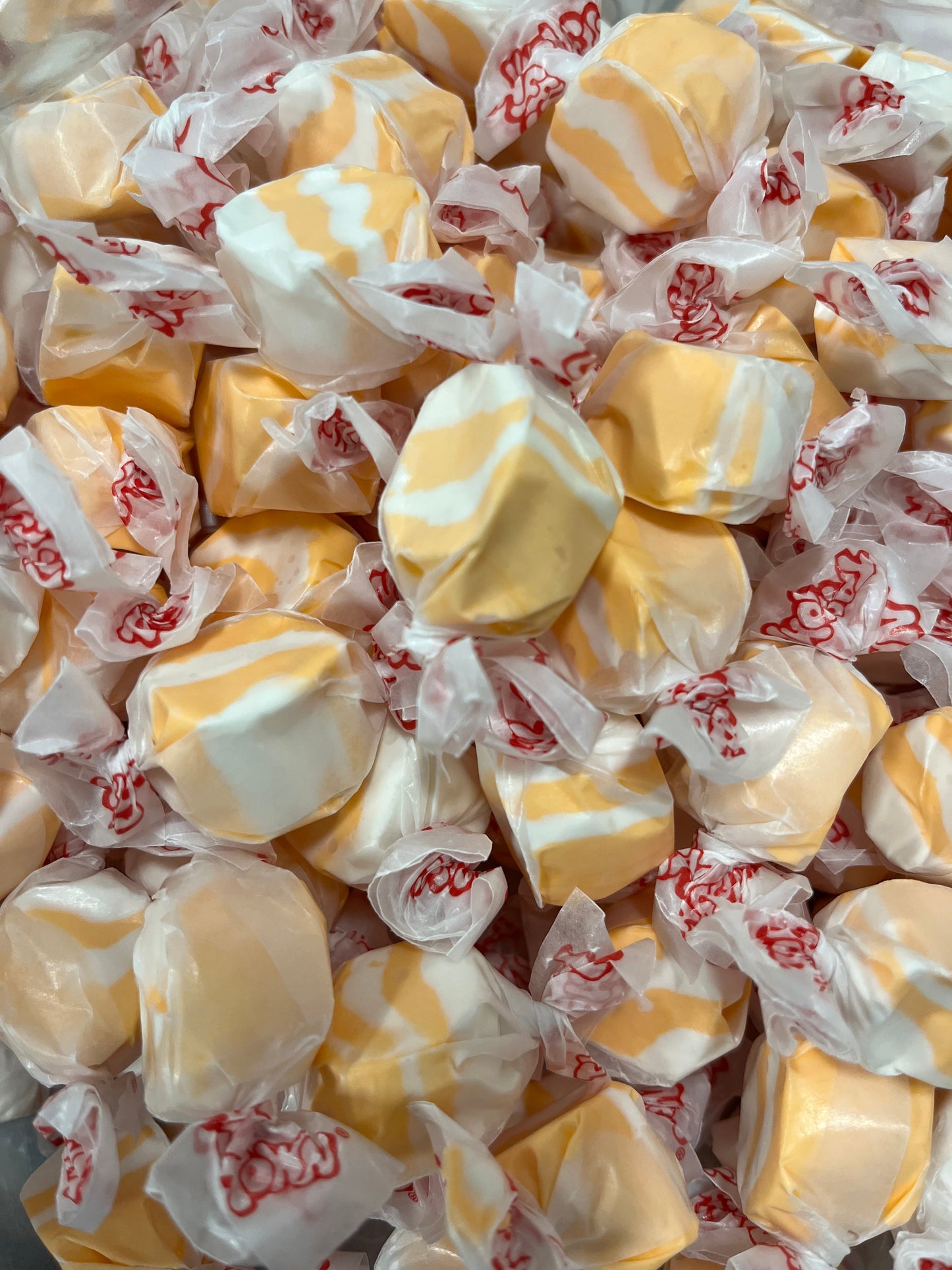 Peaches and Creme Taffy
