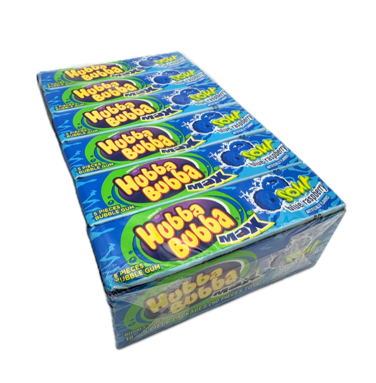 Hubba Bubba Max Sour Blue Raspberry