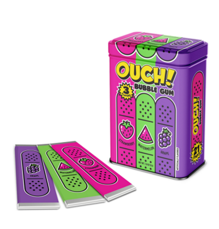Ouch Bubblegum Tin Single