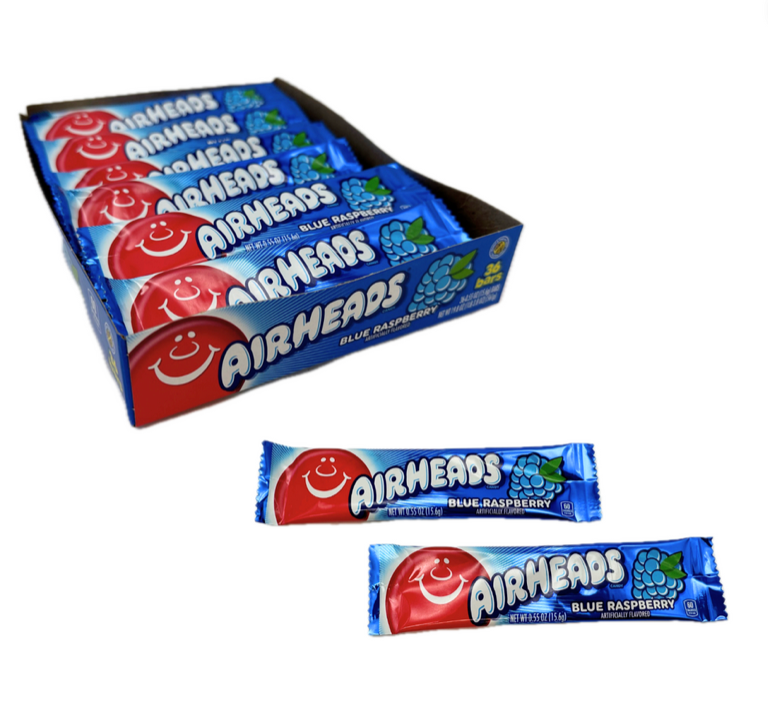Airheads Singles Blue Raspberry Single