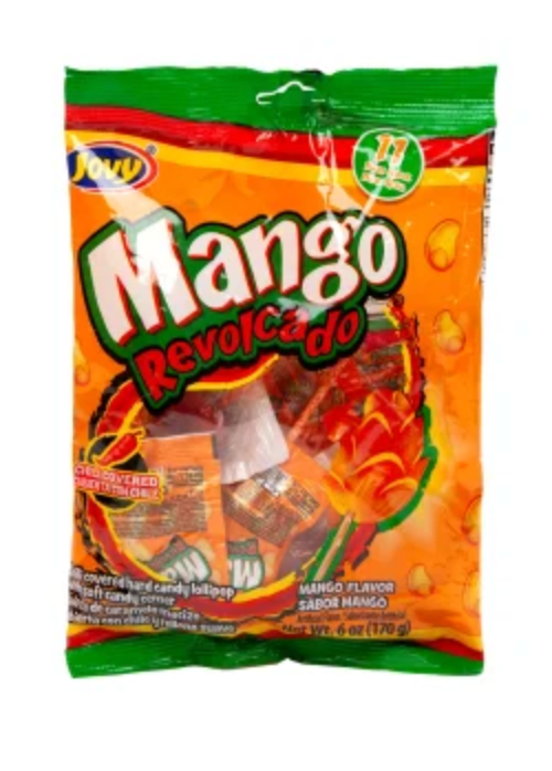Jovy Peg Bags Mango Revolcado Lollipops