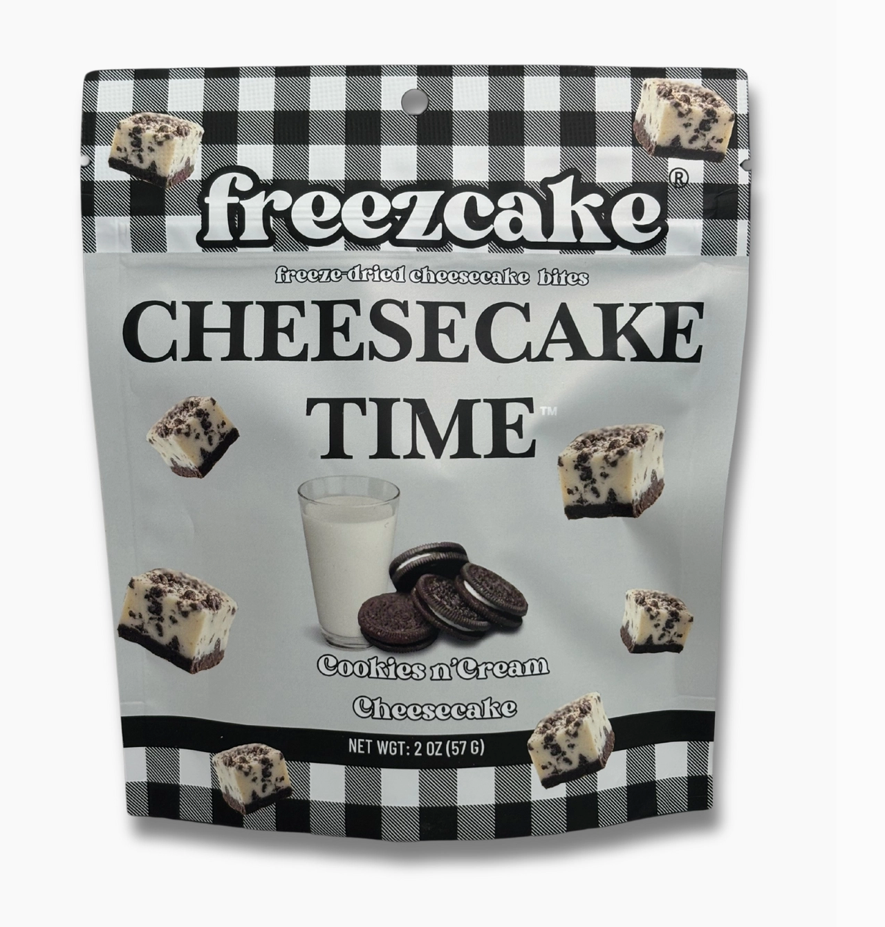 FreezCakes Cookies and Creme Cheesecake Bites Single