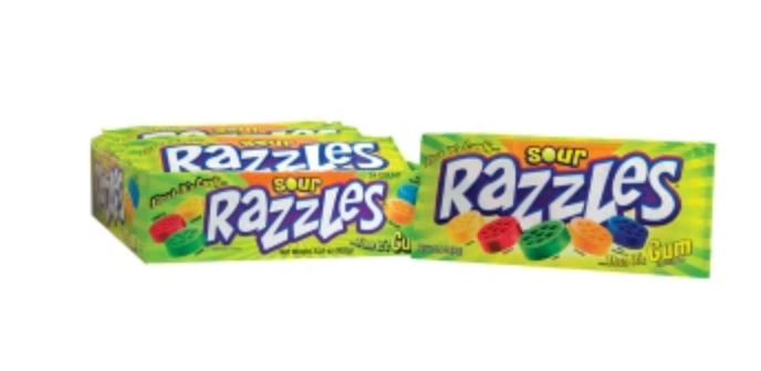 Razzles Gum Sour Single