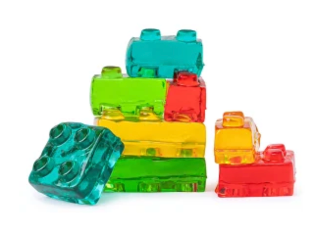 3D Gummy Building Blocks