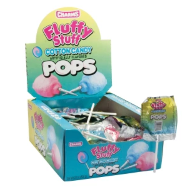 Charms Fluffy Stuff Lollipop Single