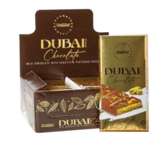 BeeMax Dubai Chocolate Bar Pistachio Single