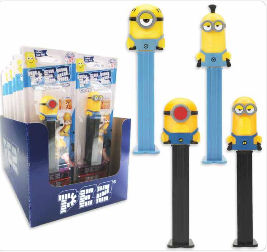 Pez Dispenser Minions Assorted Single