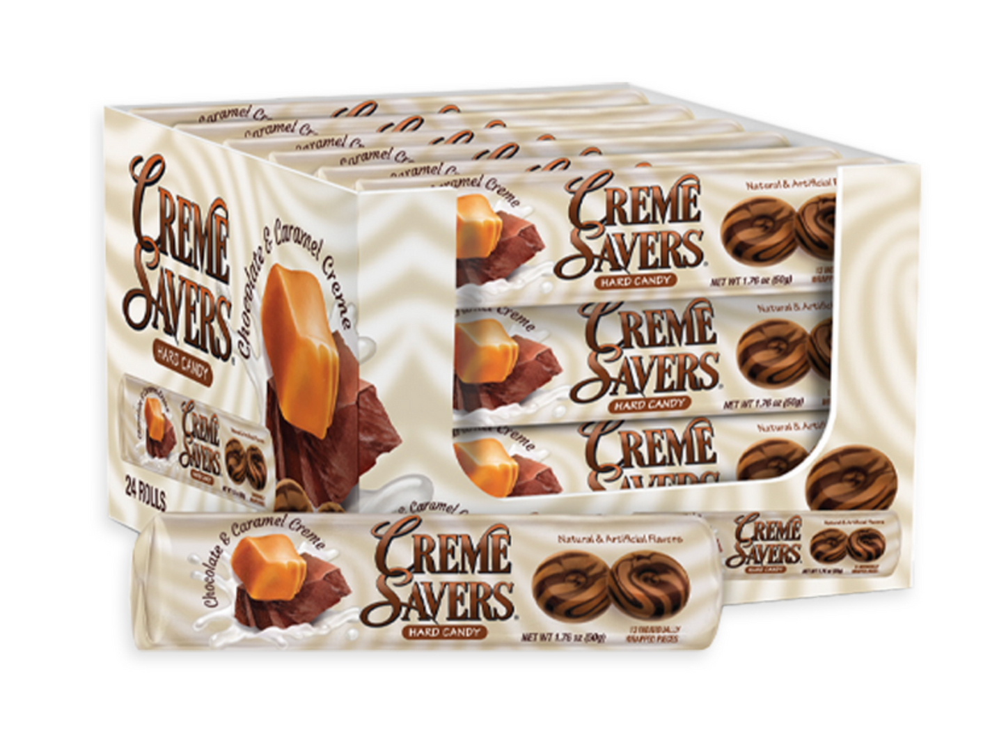 Creme Savers Roll Chocolate Caramel