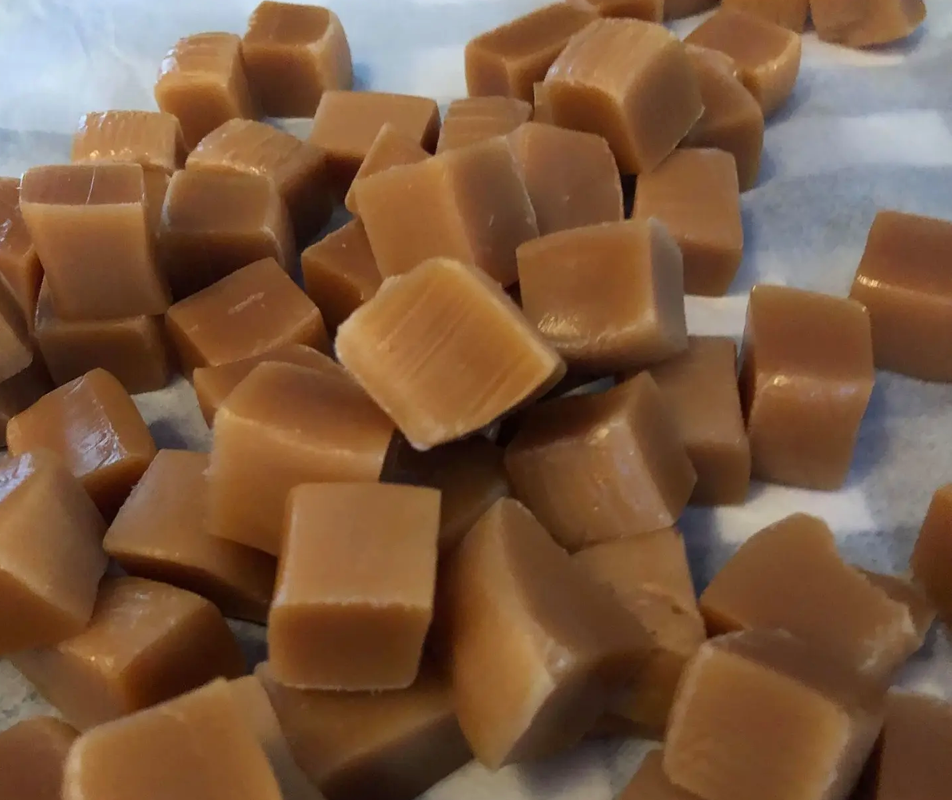 Handmade Gourmet Caramels Original Vanilla 12 Pc.