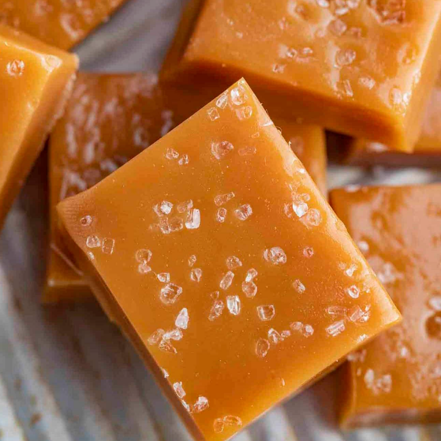 Handmade Gourmet Caramels Sea Salt 12 Pc.