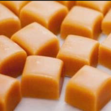 Handmade Gourmet Caramels Key Lime Coconut 12 Pc.