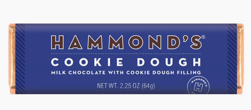 Hammond's Milk Chocolate Bar Cookie Dough COMING SOON
