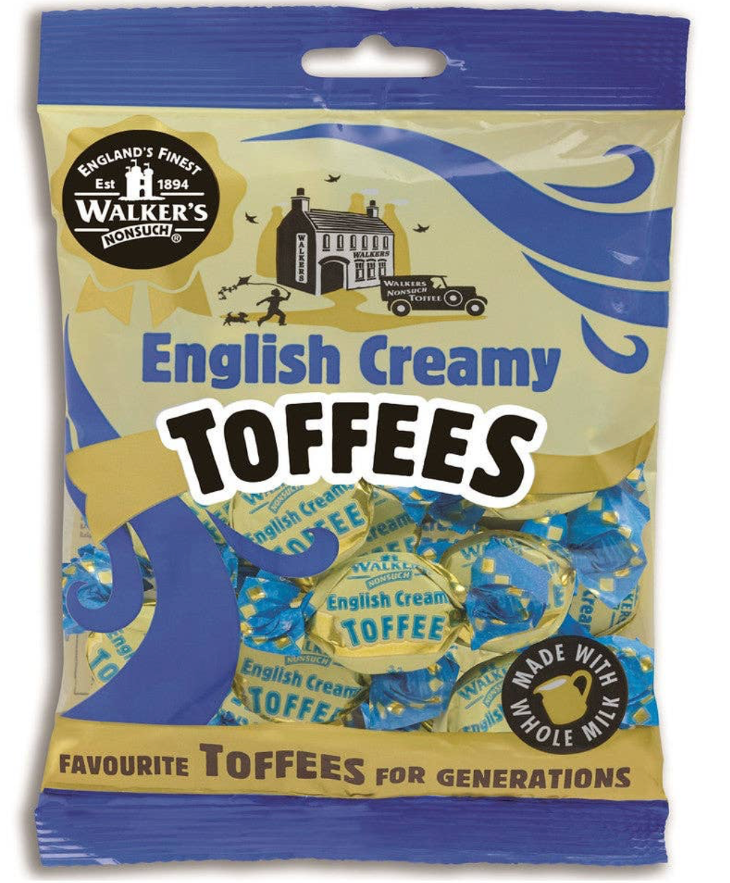 Walkers English Creamy Toffees