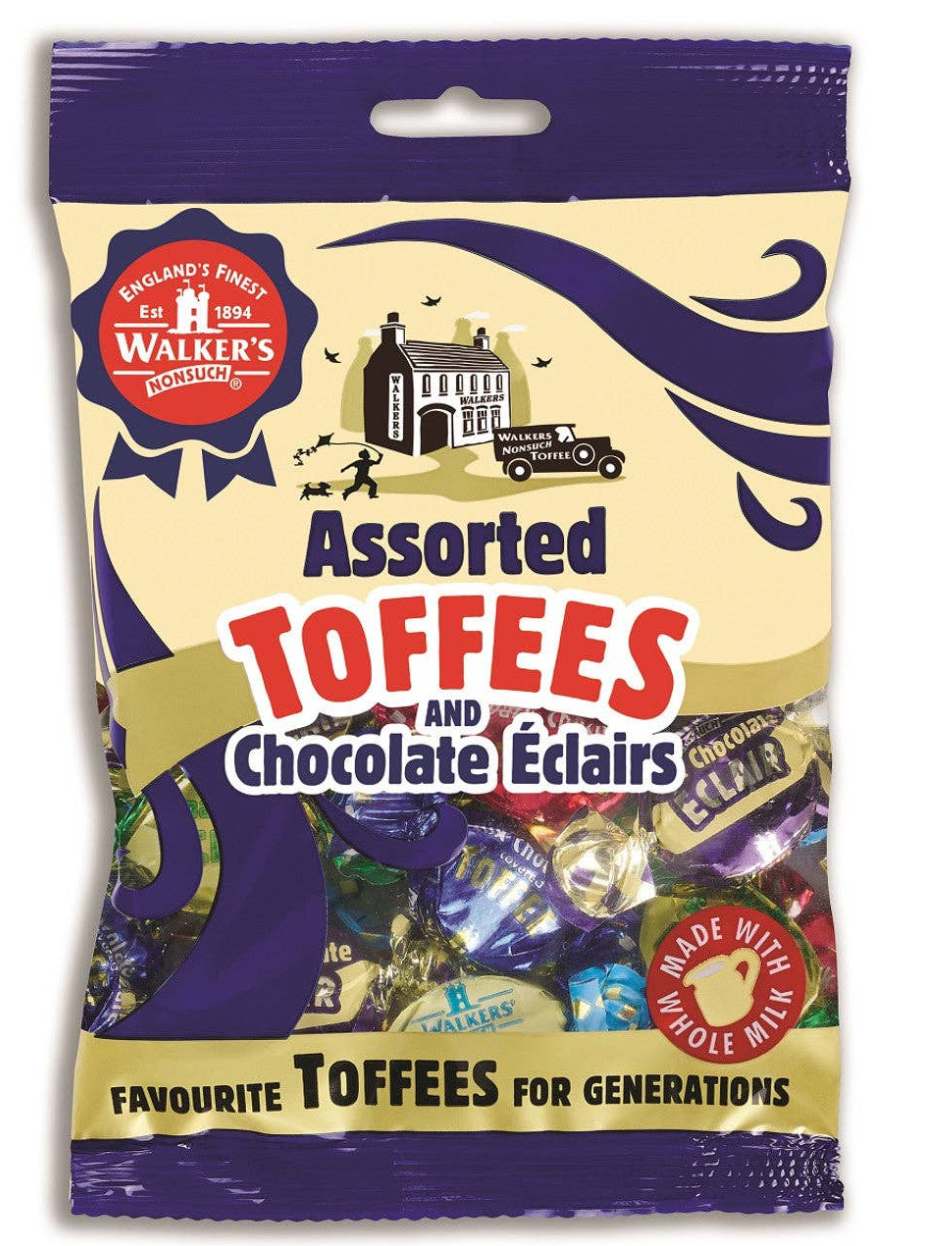 Walkers Assorted Toffees and Chocolate Eclairs