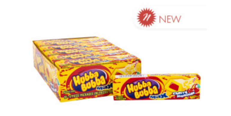 Hubba Bubba Cherry Lemonade Gum Single