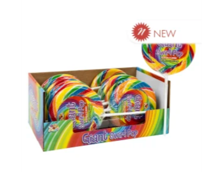 Giant Swirl Pop Lollipop Single
