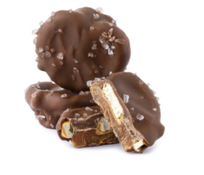 Milk Chocolate Sea Salt Caramel Pretzels