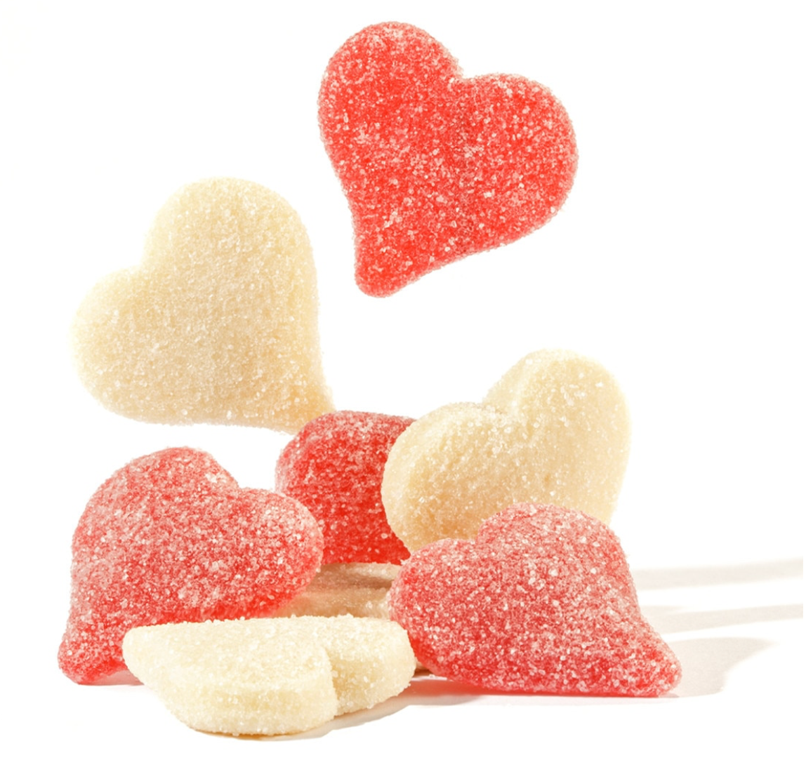 Sour Gummy Hearts