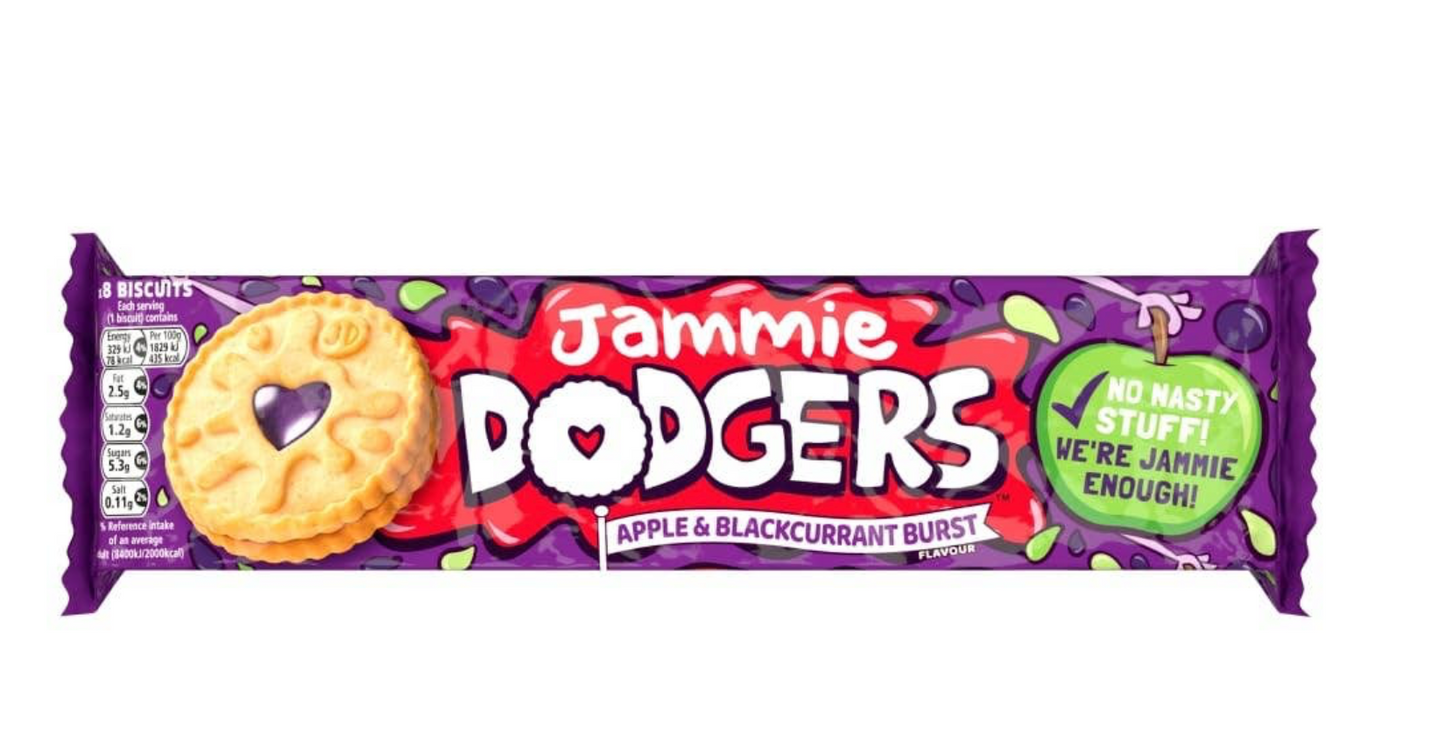 Jammie Dodgers Apple & Blackcurrant Blast