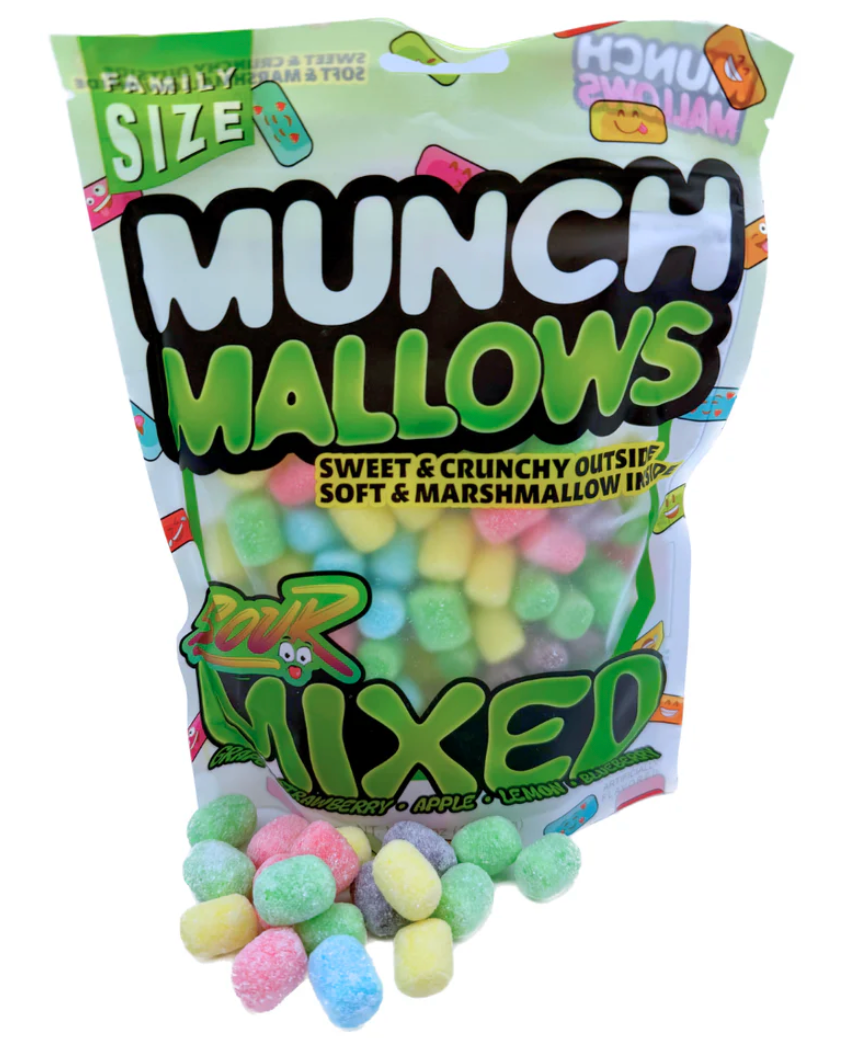 Munch Mallows Mixed Sour Single Bag