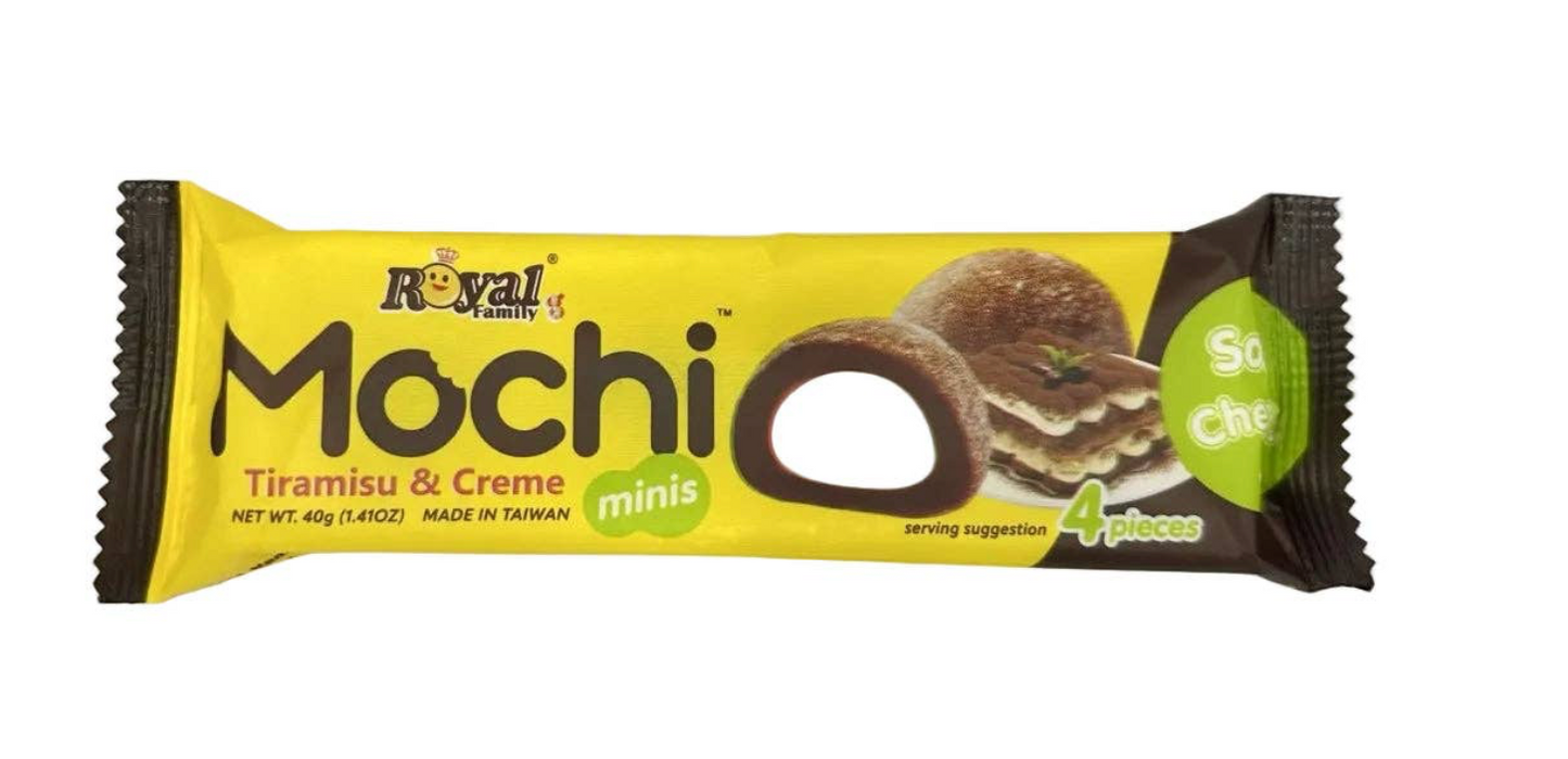 Mochi Minis Tiramisu and Creme