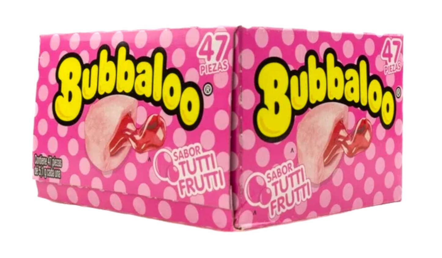 Bubbaloo Tutti Frutti Gum Single