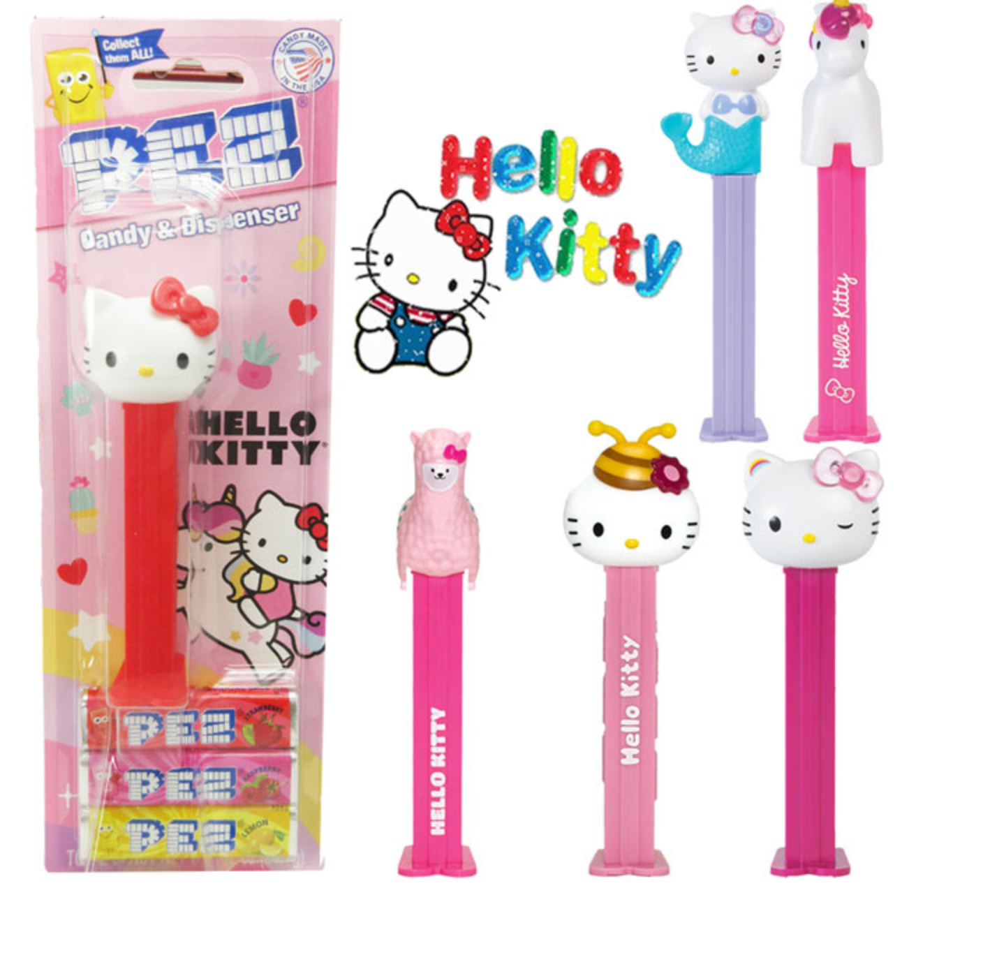 Pez Dispenser Hello Kitty Assorted Single