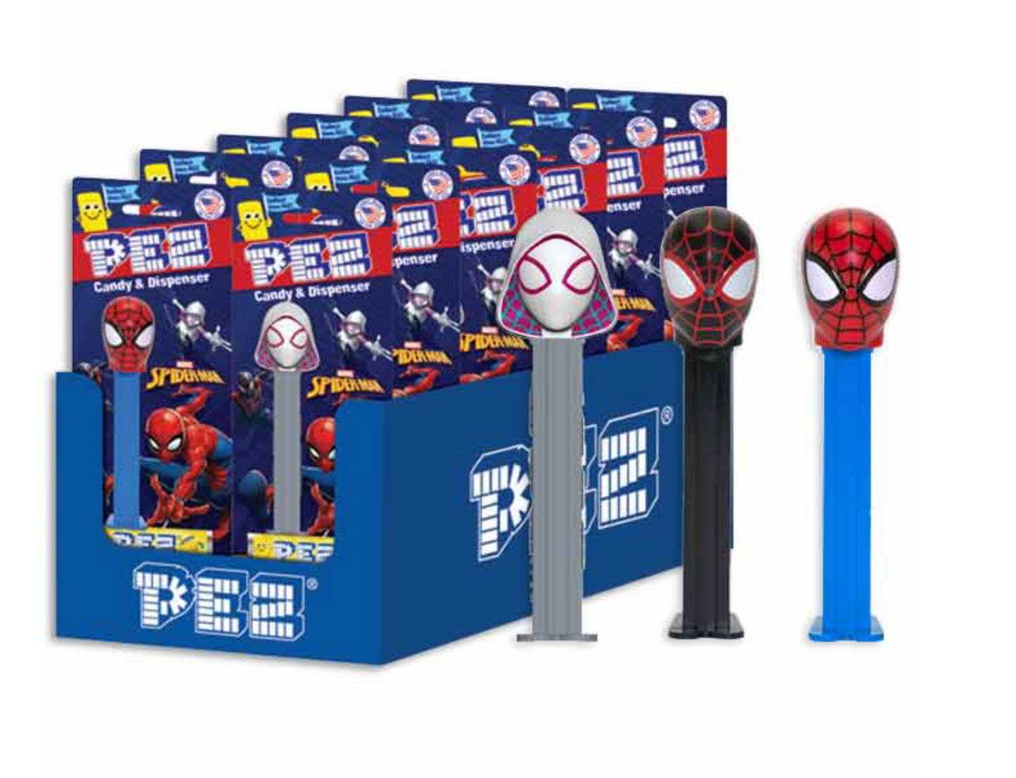 Pez Dispenser Spiderman Assorted Single