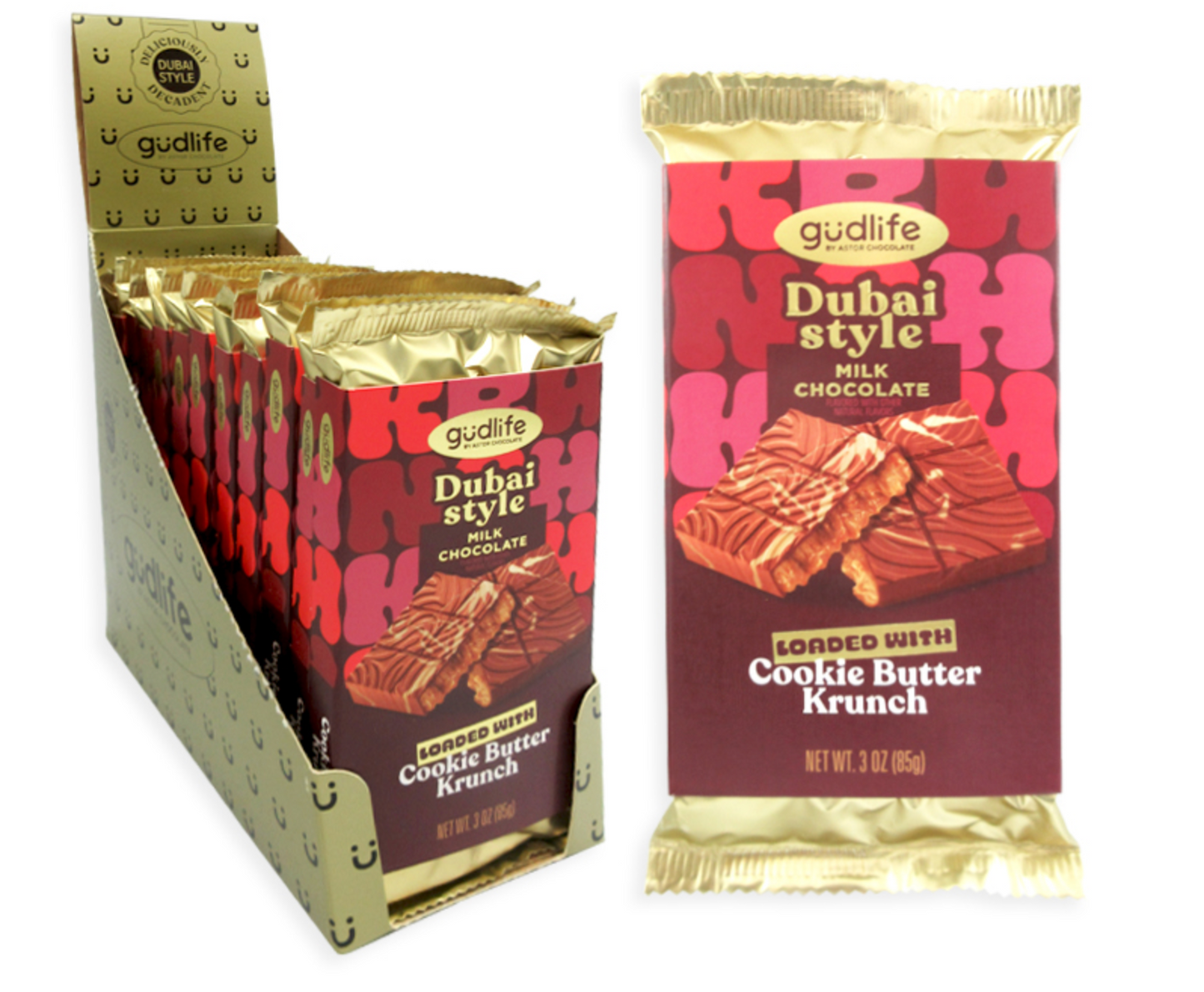 Gudlife Cookie Butter Crunch Bar Single COMING SOON