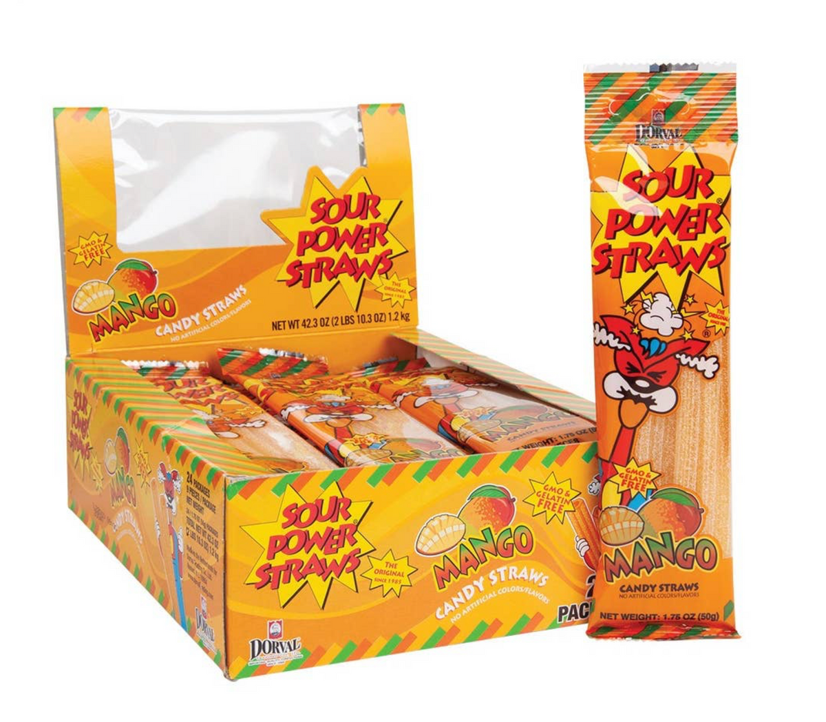 Sour Power Straws Mango Single COMING SOON