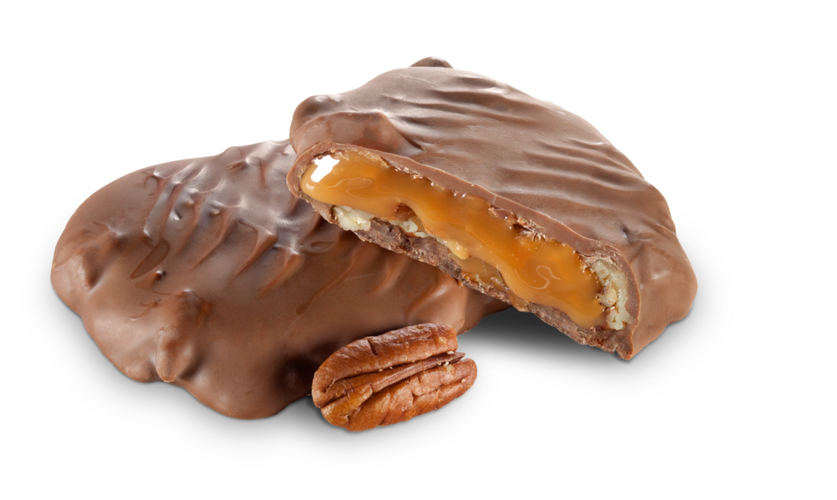 Milk Chocolate Giant Pecan Turtle Individual