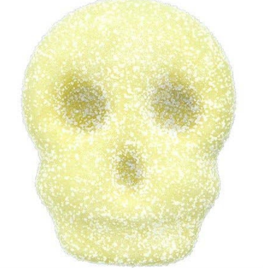 Swedish Sour Tropical Foam Skulls Minis