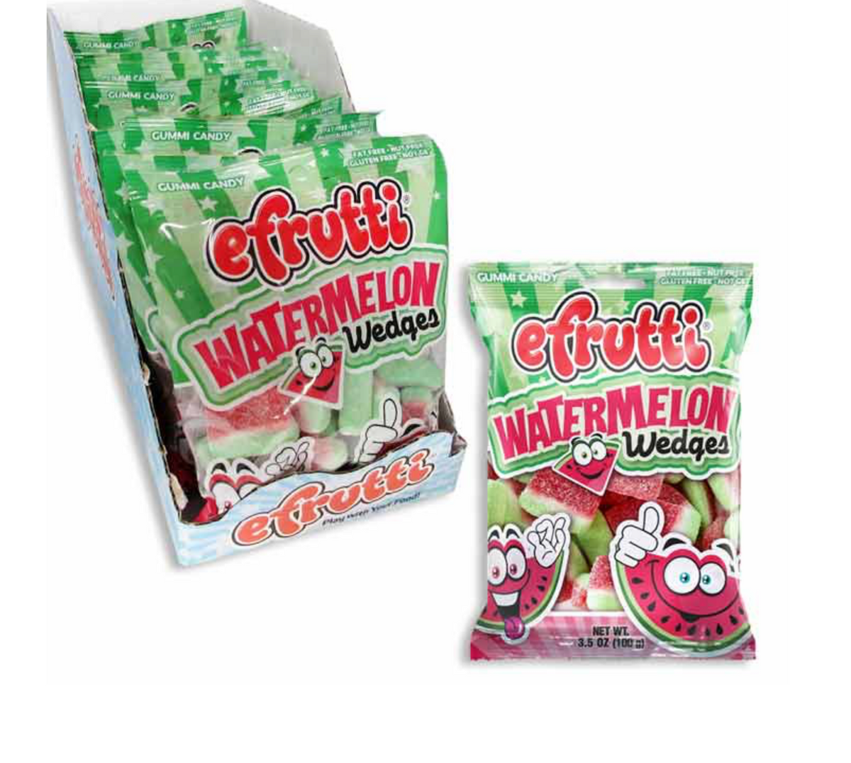 Efrutti Watermelon Wedges Peg Bag Single COMING SOON