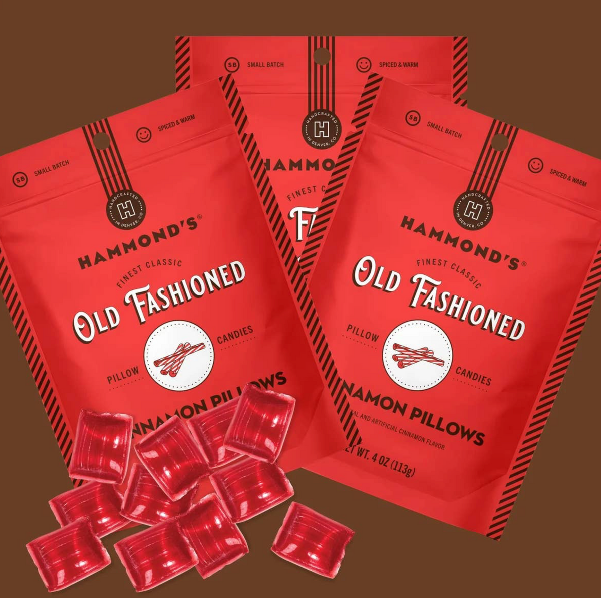 Hammond's Hard Candy Pillows Cinnamon Bag Single COMING SOON