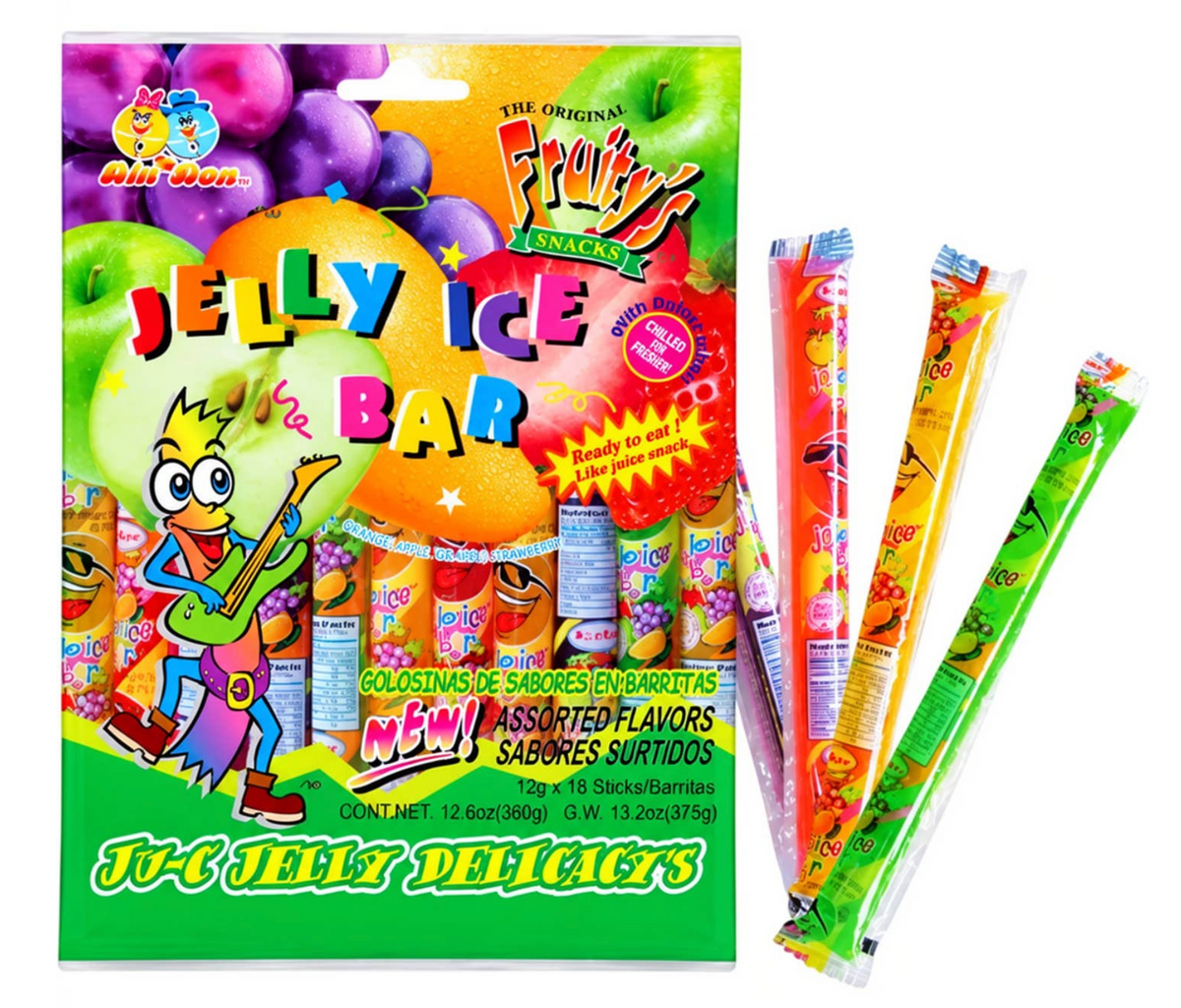Din Don Fruity's Ju-C Jelly Ice Bars COMING SOON