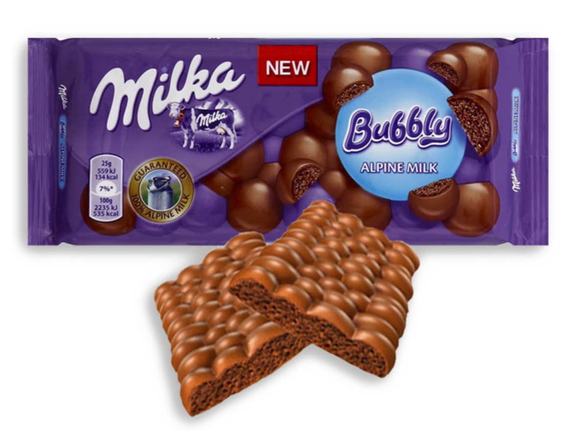 Milka Chocolate Bars