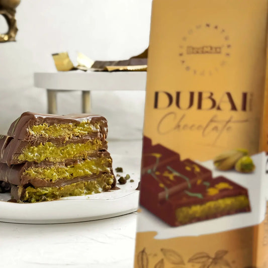 BeeMax Dubai Chocolate Bar Pistachio Large Single