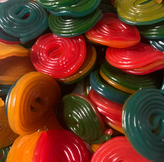 Two Faced Licorice Wheels