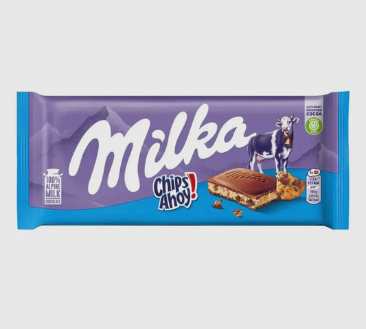 Milka Chips Ahoy Chocolate Bar