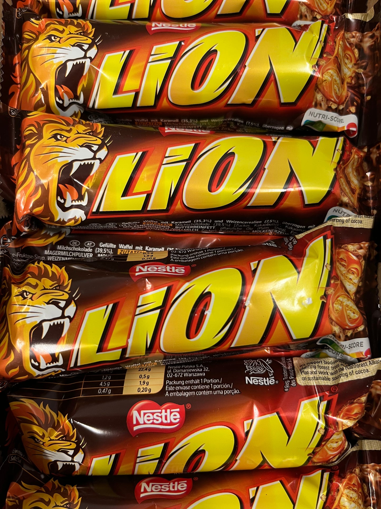 Lion Chocolate Bar (UK) Single