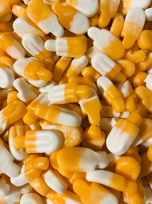 Orange Creamsicle Popsicle Gummies
