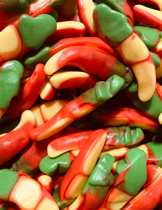 Jelly Filled Gummy Spicy Chili Peppers