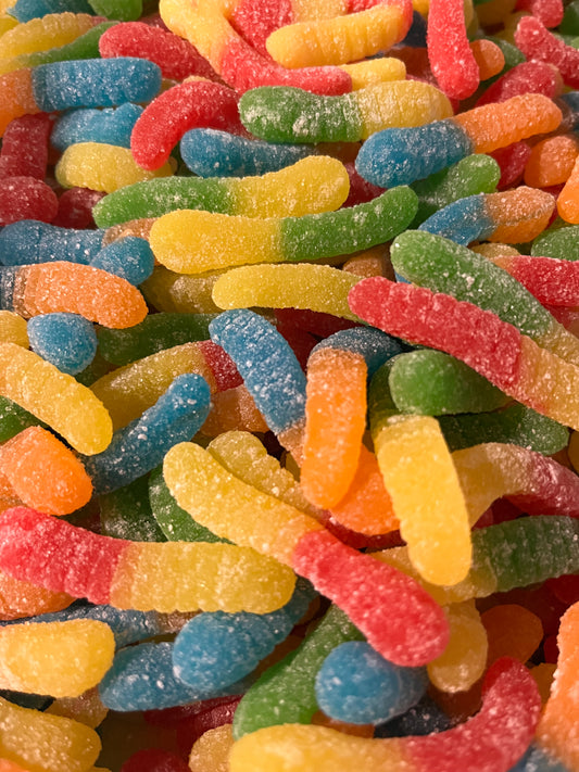 CC Sour Mini Neon Worms
