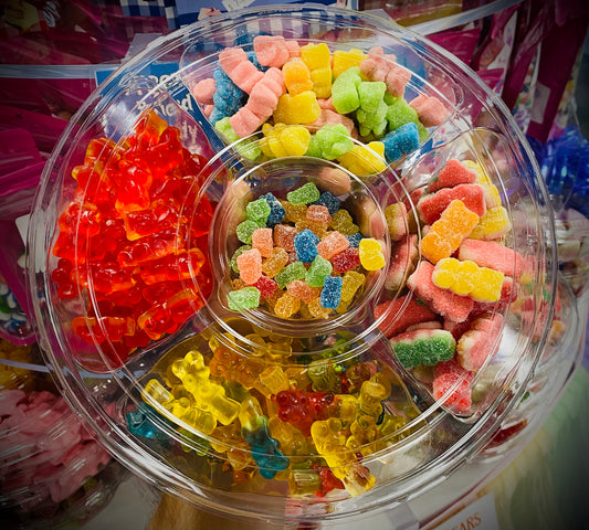 Candy Platter Gummy Bears