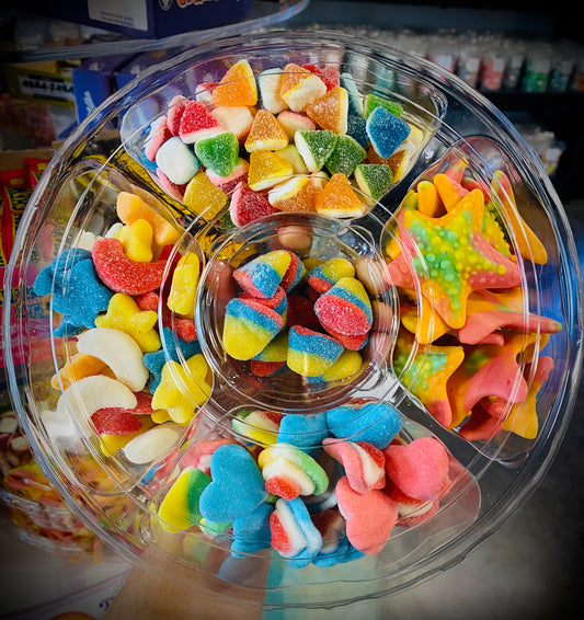 Candy Platter Rainbow Mix