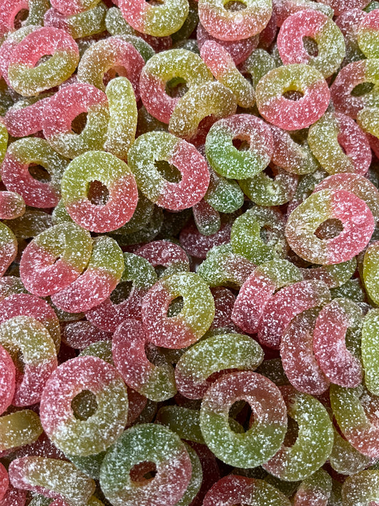 Swedish Sour Apple Strawberry Rings (Sweden)
